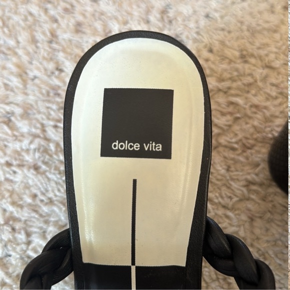 NWOT DOLCE VITA BRAIDED HEELS - Picture 5 of 8